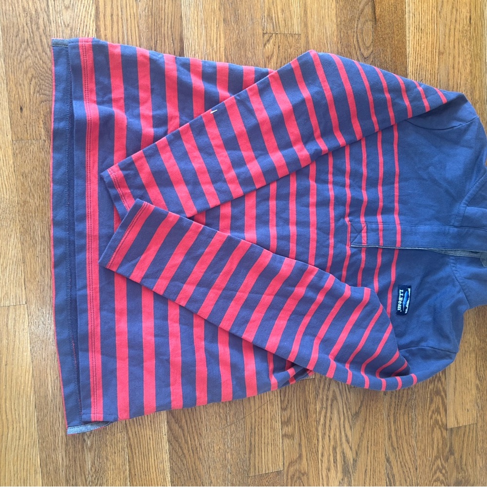 L.L. Bean Cotton Women’s Rugby Shirt Medium New With Tags